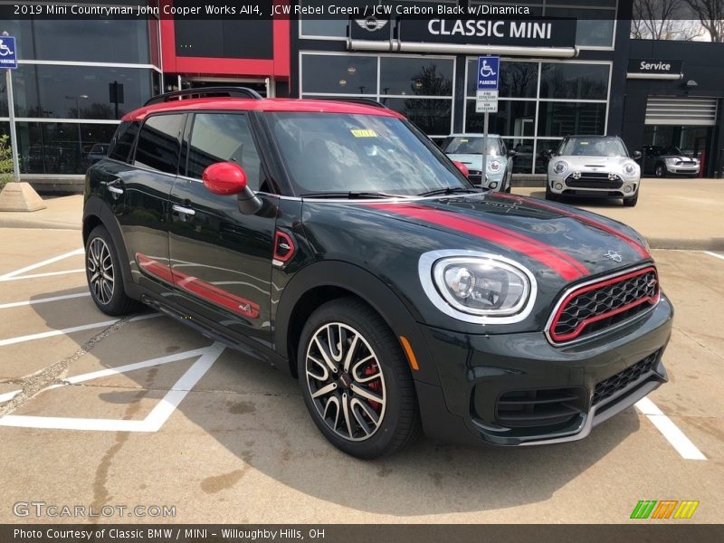 JCW Rebel Green / JCW Carbon Black w/Dinamica 2019 Mini Countryman John Cooper Works All4