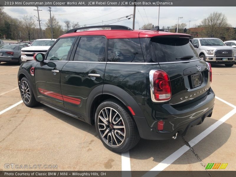 JCW Rebel Green / JCW Carbon Black w/Dinamica 2019 Mini Countryman John Cooper Works All4