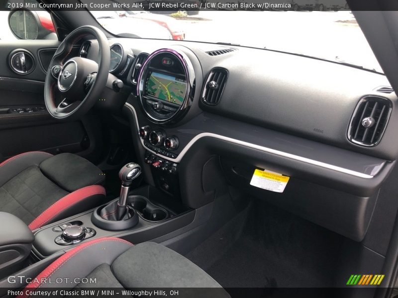 Dashboard of 2019 Countryman John Cooper Works All4