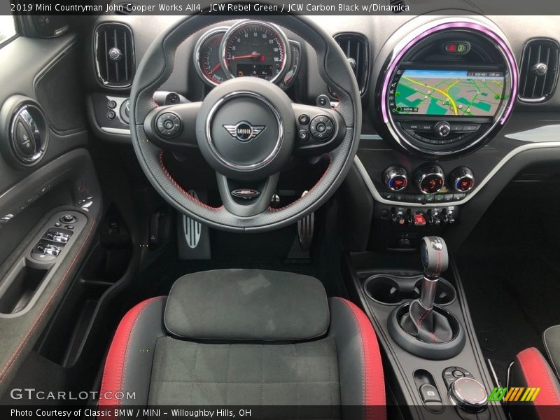 Controls of 2019 Countryman John Cooper Works All4