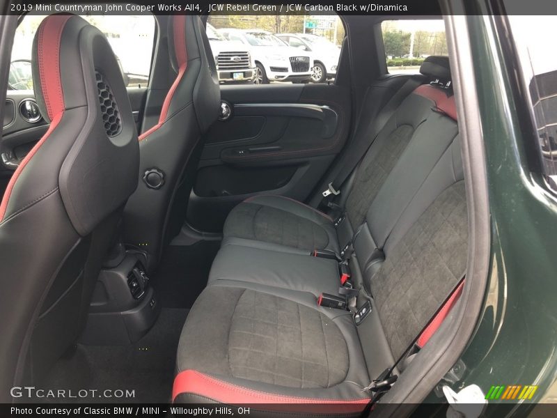 Rear Seat of 2019 Countryman John Cooper Works All4