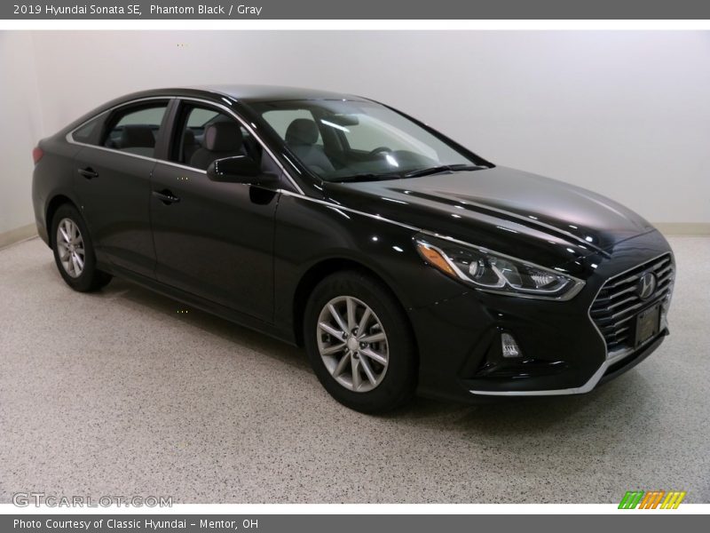 Phantom Black / Gray 2019 Hyundai Sonata SE