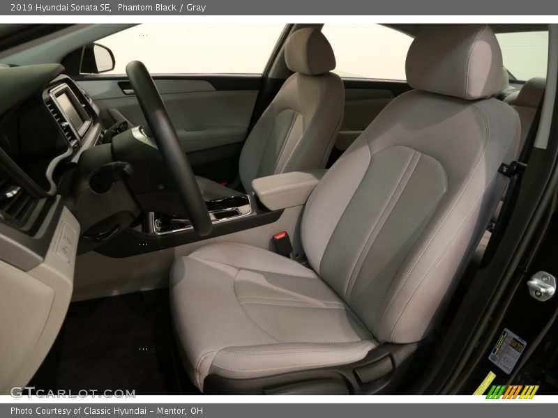Phantom Black / Gray 2019 Hyundai Sonata SE