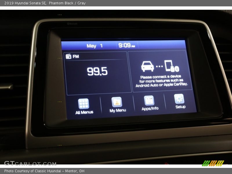 Phantom Black / Gray 2019 Hyundai Sonata SE