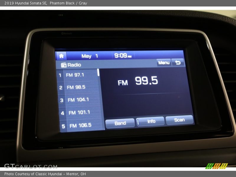 Phantom Black / Gray 2019 Hyundai Sonata SE