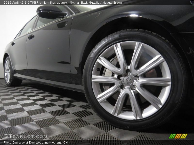 Mythos Black Metallic / Nougat Brown 2016 Audi A6 2.0 TFSI Premium Plus quattro