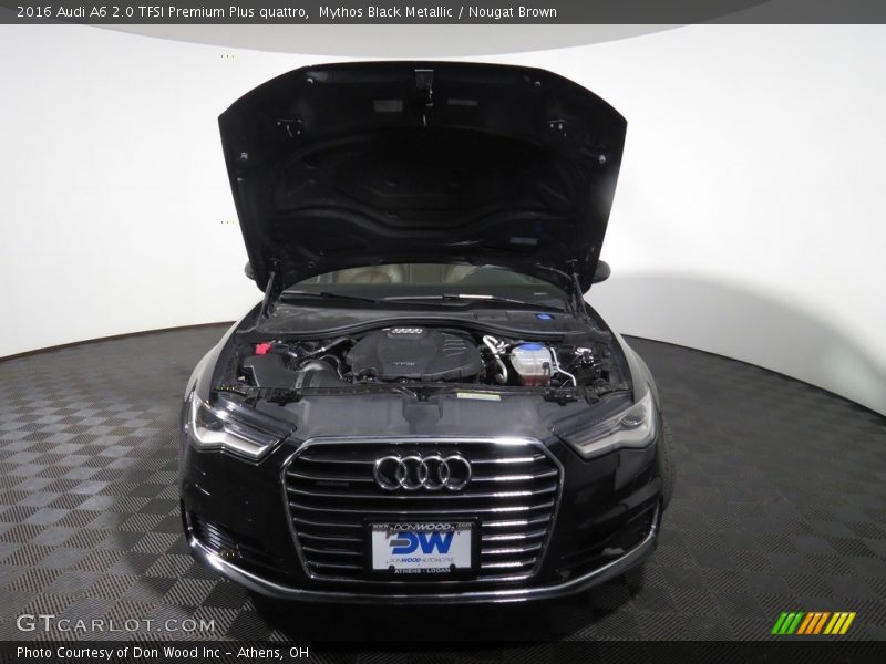 Mythos Black Metallic / Nougat Brown 2016 Audi A6 2.0 TFSI Premium Plus quattro