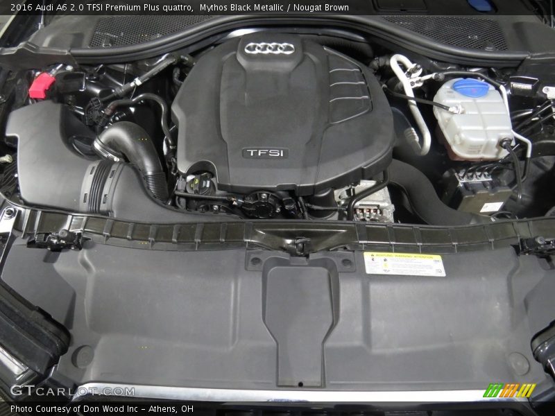 Mythos Black Metallic / Nougat Brown 2016 Audi A6 2.0 TFSI Premium Plus quattro