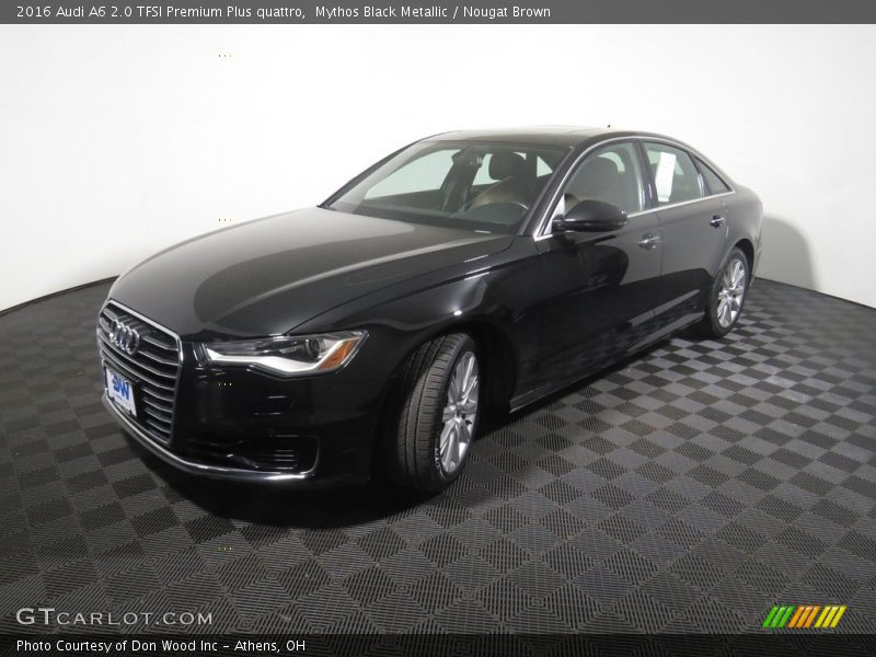 Mythos Black Metallic / Nougat Brown 2016 Audi A6 2.0 TFSI Premium Plus quattro