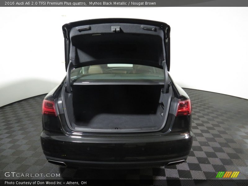 Mythos Black Metallic / Nougat Brown 2016 Audi A6 2.0 TFSI Premium Plus quattro