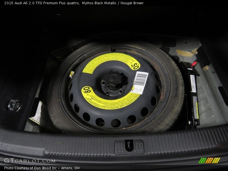 Mythos Black Metallic / Nougat Brown 2016 Audi A6 2.0 TFSI Premium Plus quattro