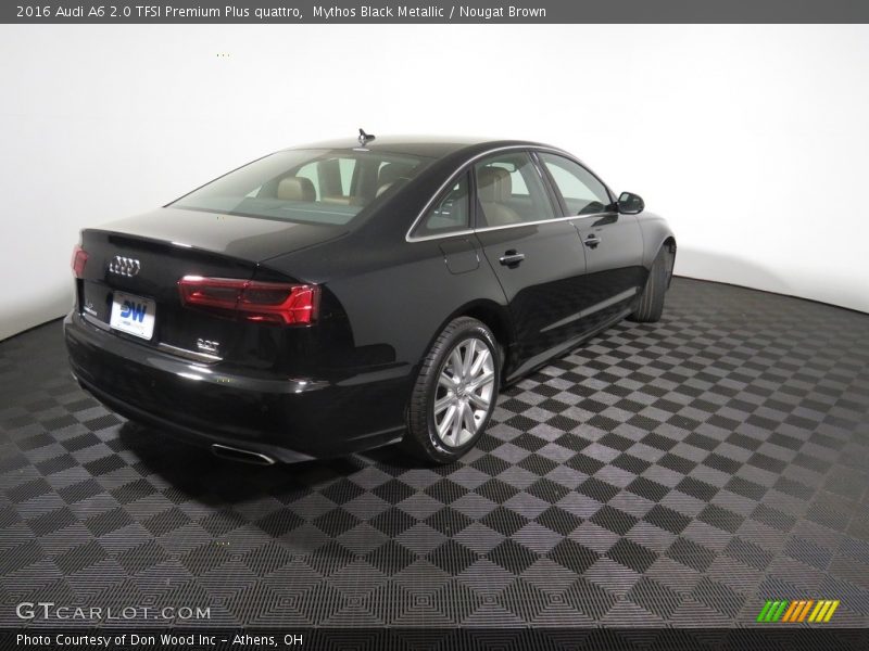 Mythos Black Metallic / Nougat Brown 2016 Audi A6 2.0 TFSI Premium Plus quattro