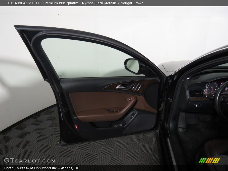 Mythos Black Metallic / Nougat Brown 2016 Audi A6 2.0 TFSI Premium Plus quattro