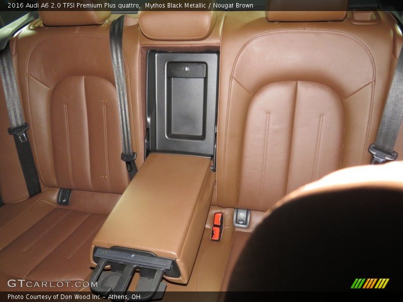 Mythos Black Metallic / Nougat Brown 2016 Audi A6 2.0 TFSI Premium Plus quattro