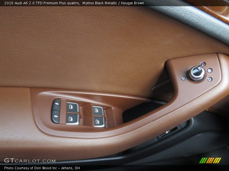 Mythos Black Metallic / Nougat Brown 2016 Audi A6 2.0 TFSI Premium Plus quattro