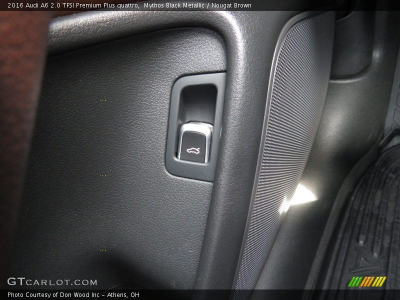 Mythos Black Metallic / Nougat Brown 2016 Audi A6 2.0 TFSI Premium Plus quattro