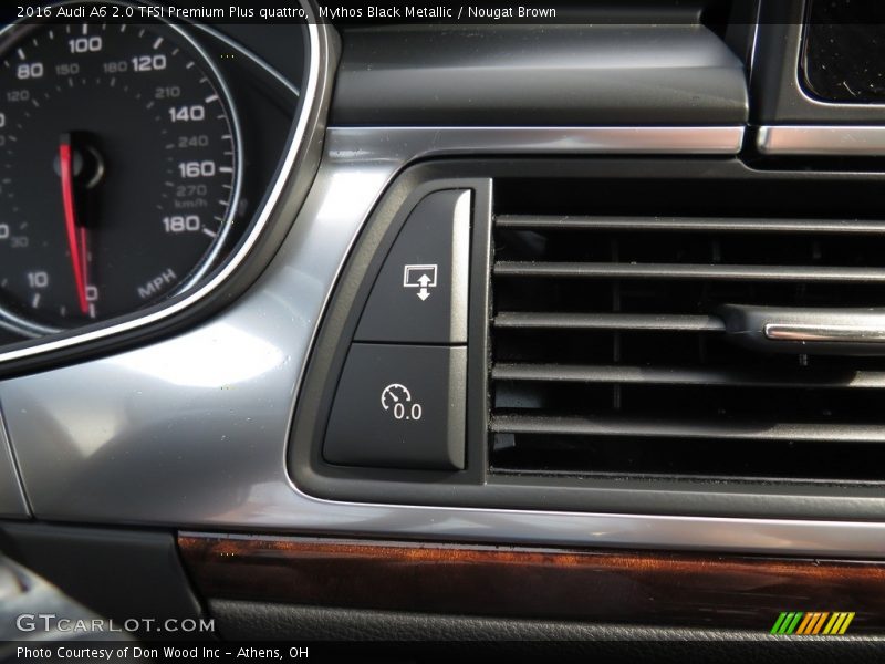 Mythos Black Metallic / Nougat Brown 2016 Audi A6 2.0 TFSI Premium Plus quattro