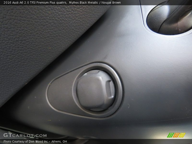 Mythos Black Metallic / Nougat Brown 2016 Audi A6 2.0 TFSI Premium Plus quattro