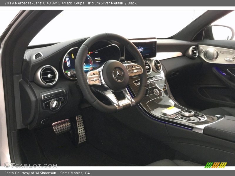 Iridium Silver Metallic / Black 2019 Mercedes-Benz C 43 AMG 4Matic Coupe