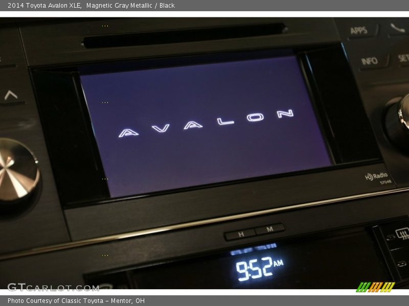 Magnetic Gray Metallic / Black 2014 Toyota Avalon XLE