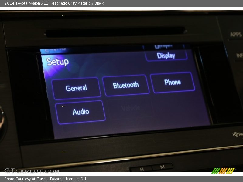 Magnetic Gray Metallic / Black 2014 Toyota Avalon XLE