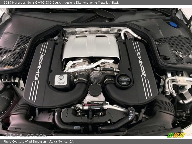  2019 C AMG 63 S Coupe Engine - 4.0 Liter biturbo DOHC 32-Valve VVT V8