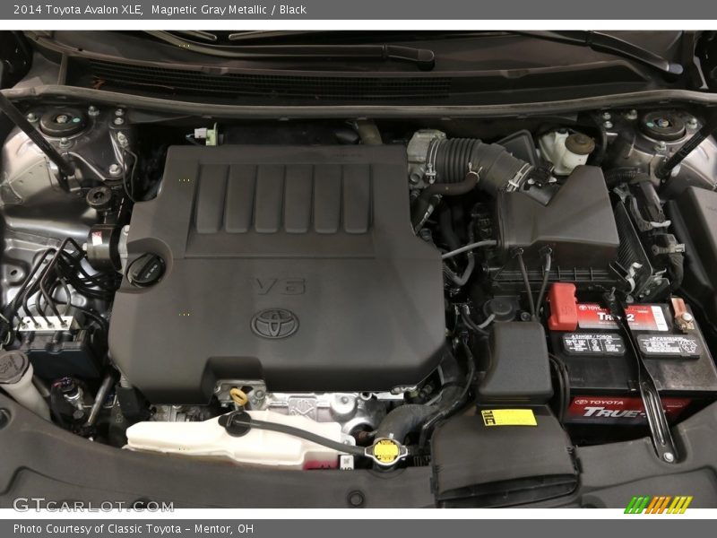 Magnetic Gray Metallic / Black 2014 Toyota Avalon XLE