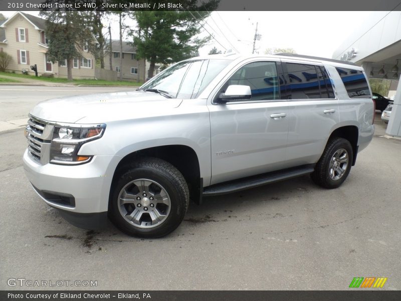 Silver Ice Metallic / Jet Black 2019 Chevrolet Tahoe LS 4WD