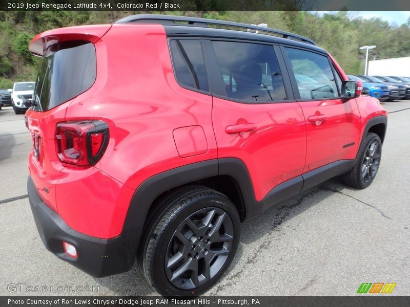 Colorado Red / Black 2019 Jeep Renegade Latitude 4x4