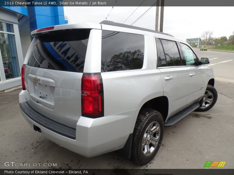 Silver Ice Metallic / Jet Black 2019 Chevrolet Tahoe LS 4WD