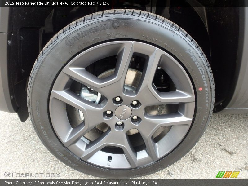 Colorado Red / Black 2019 Jeep Renegade Latitude 4x4