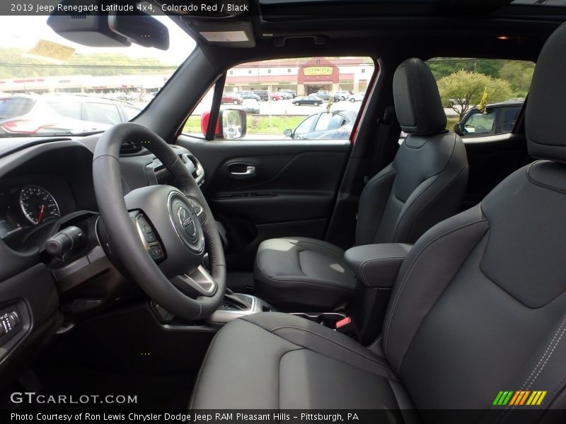 Colorado Red / Black 2019 Jeep Renegade Latitude 4x4