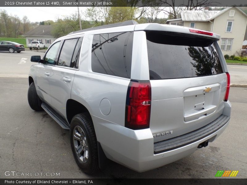 Silver Ice Metallic / Jet Black 2019 Chevrolet Tahoe LS 4WD