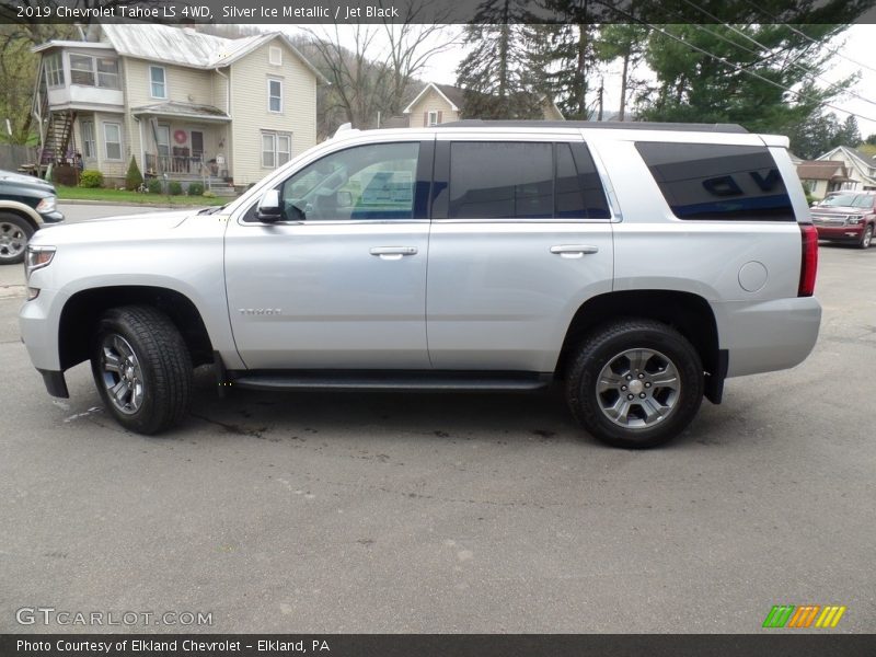 Silver Ice Metallic / Jet Black 2019 Chevrolet Tahoe LS 4WD