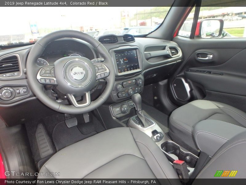 Colorado Red / Black 2019 Jeep Renegade Latitude 4x4