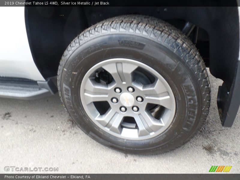 Silver Ice Metallic / Jet Black 2019 Chevrolet Tahoe LS 4WD