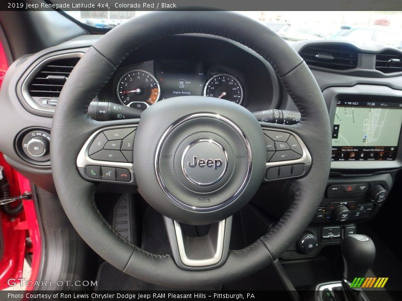 Colorado Red / Black 2019 Jeep Renegade Latitude 4x4