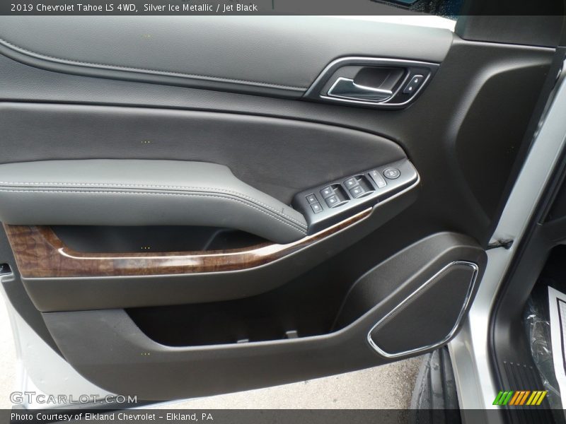 Silver Ice Metallic / Jet Black 2019 Chevrolet Tahoe LS 4WD