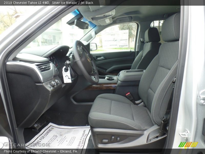 Silver Ice Metallic / Jet Black 2019 Chevrolet Tahoe LS 4WD