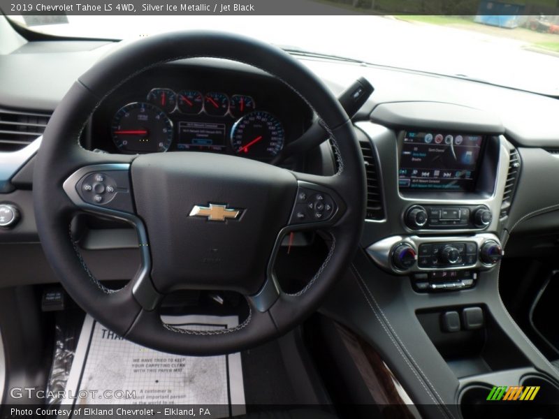 Silver Ice Metallic / Jet Black 2019 Chevrolet Tahoe LS 4WD