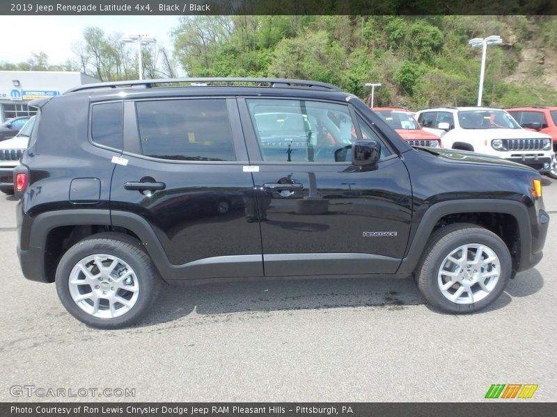 Black / Black 2019 Jeep Renegade Latitude 4x4