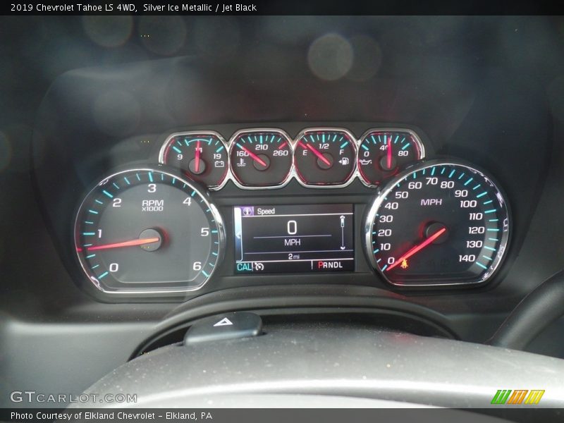 Silver Ice Metallic / Jet Black 2019 Chevrolet Tahoe LS 4WD