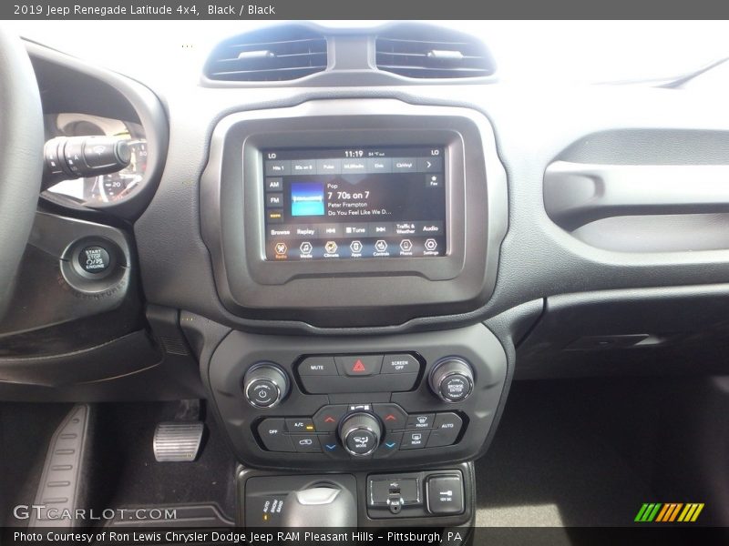 Black / Black 2019 Jeep Renegade Latitude 4x4