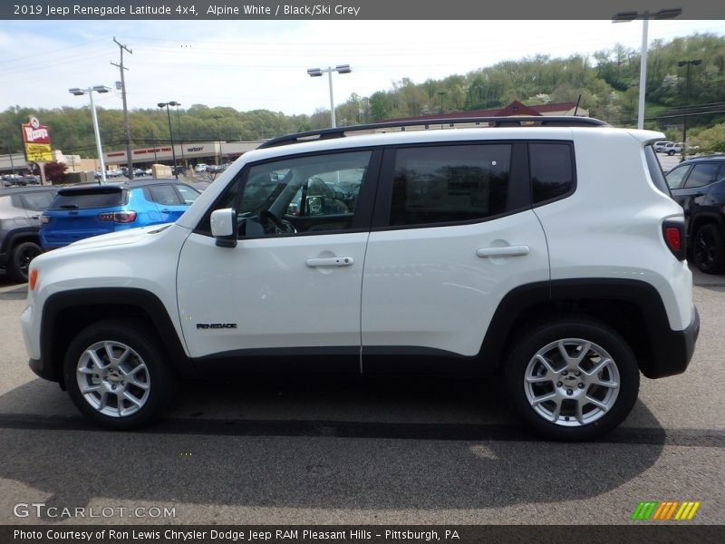 Alpine White / Black/Ski Grey 2019 Jeep Renegade Latitude 4x4