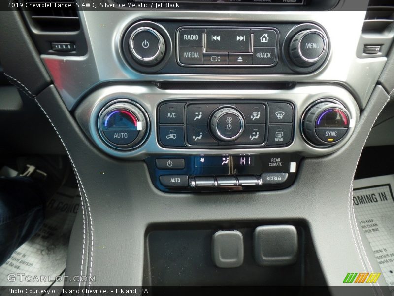 Silver Ice Metallic / Jet Black 2019 Chevrolet Tahoe LS 4WD