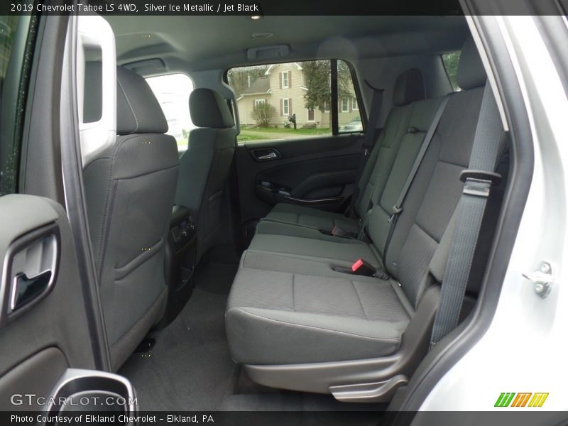 Silver Ice Metallic / Jet Black 2019 Chevrolet Tahoe LS 4WD
