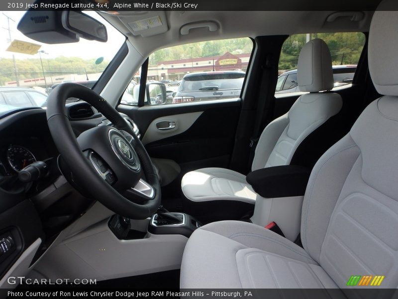 Alpine White / Black/Ski Grey 2019 Jeep Renegade Latitude 4x4