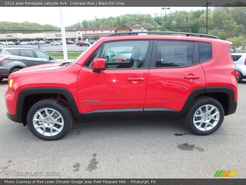 Colorado Red / Black/Ski Grey 2019 Jeep Renegade Latitude 4x4