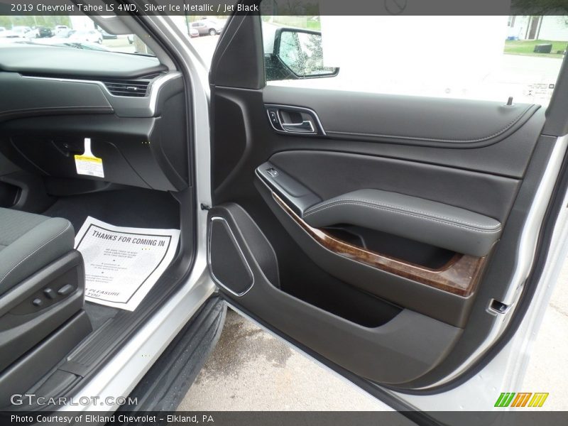 Silver Ice Metallic / Jet Black 2019 Chevrolet Tahoe LS 4WD