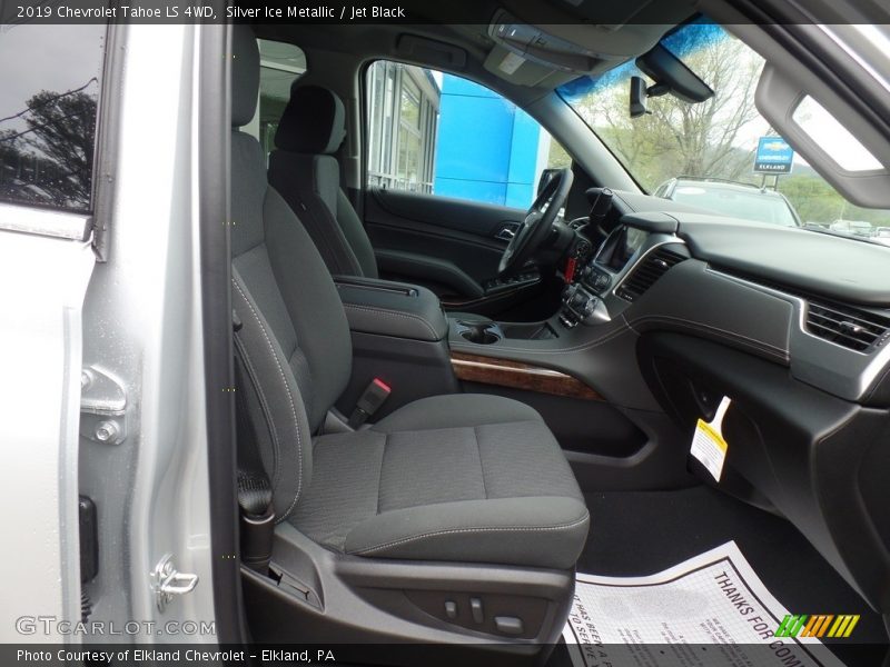 Silver Ice Metallic / Jet Black 2019 Chevrolet Tahoe LS 4WD